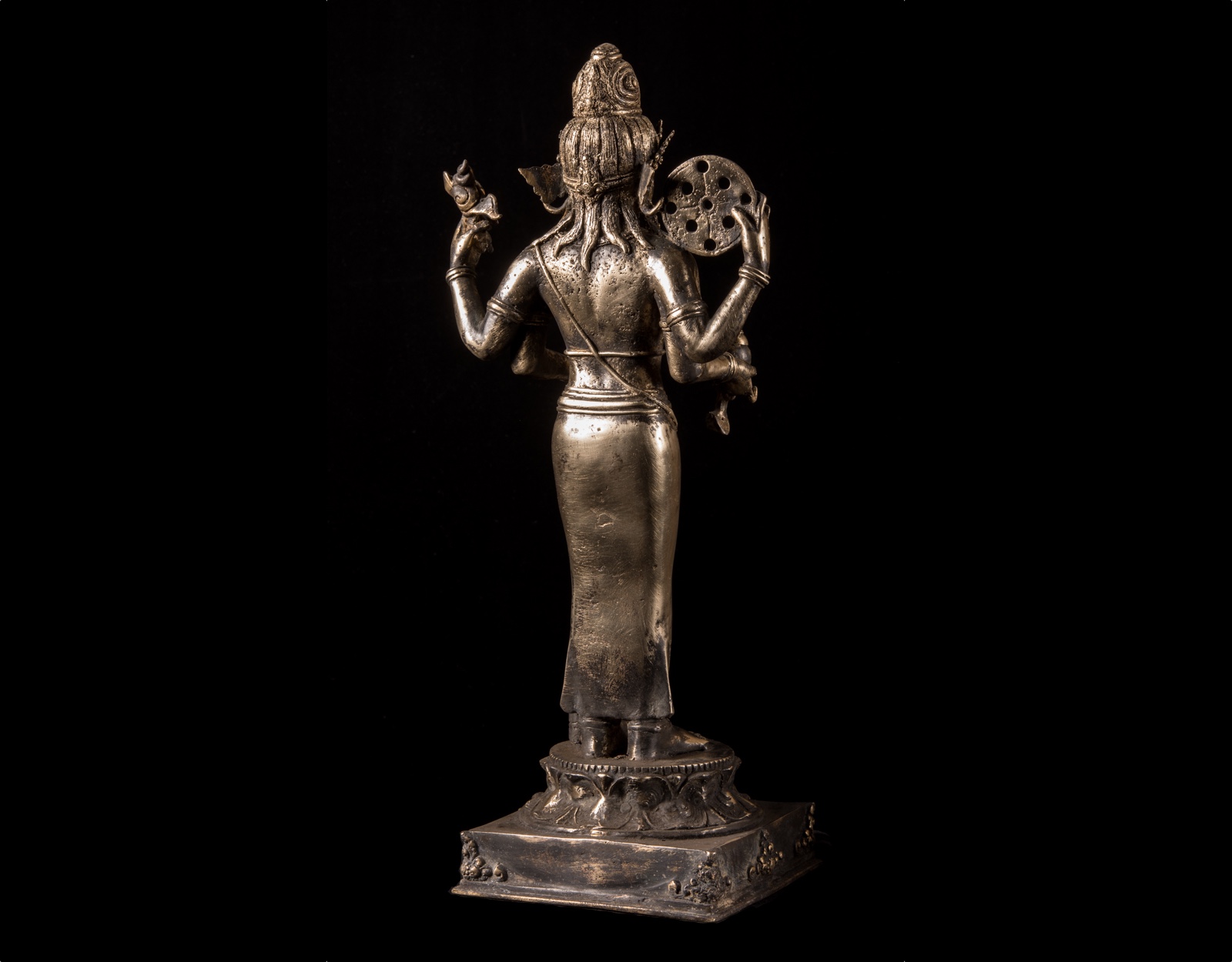 Бронзовая статуэтка Вишну фото VipKeris