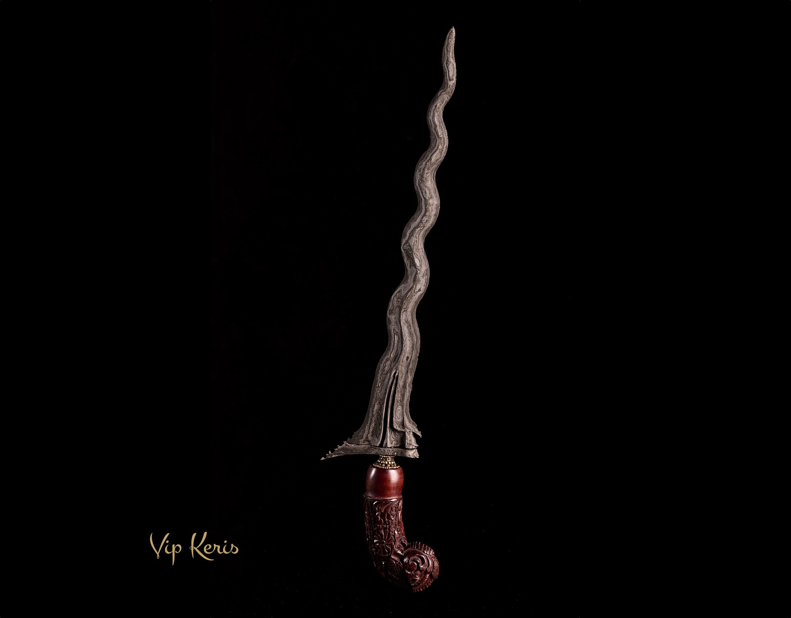 Кинжал Крис Sabuk Inten Luk11 стихия смерть, боевая магия из региона Madura фото VipKeris