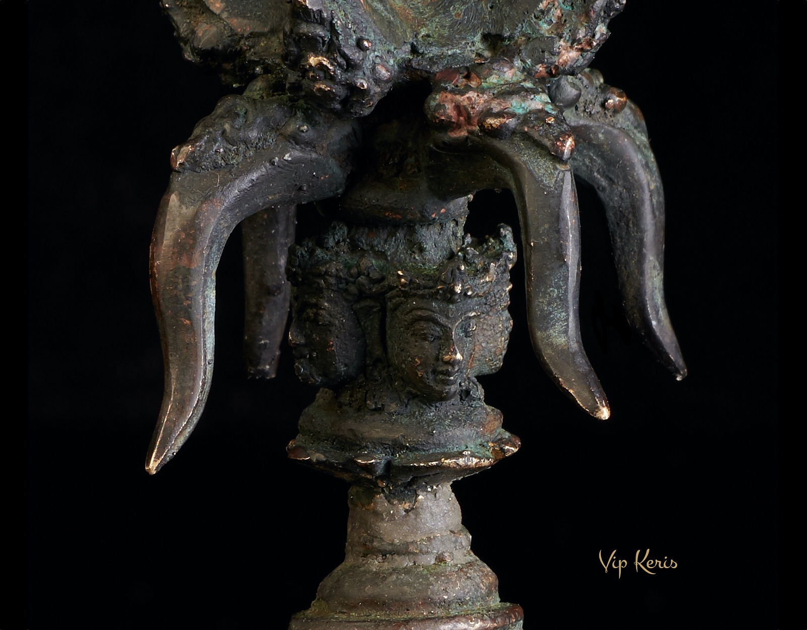 Старинная ритуальная Ваджра, 31см фото VipKeris