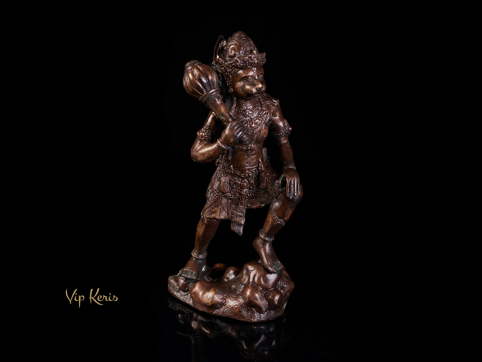 Старинная статуя Ханумана, 25см фото VipKeris