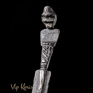 Прямой ритуальный кинжал Крис Sajen Sombro фото vipkeris.ru