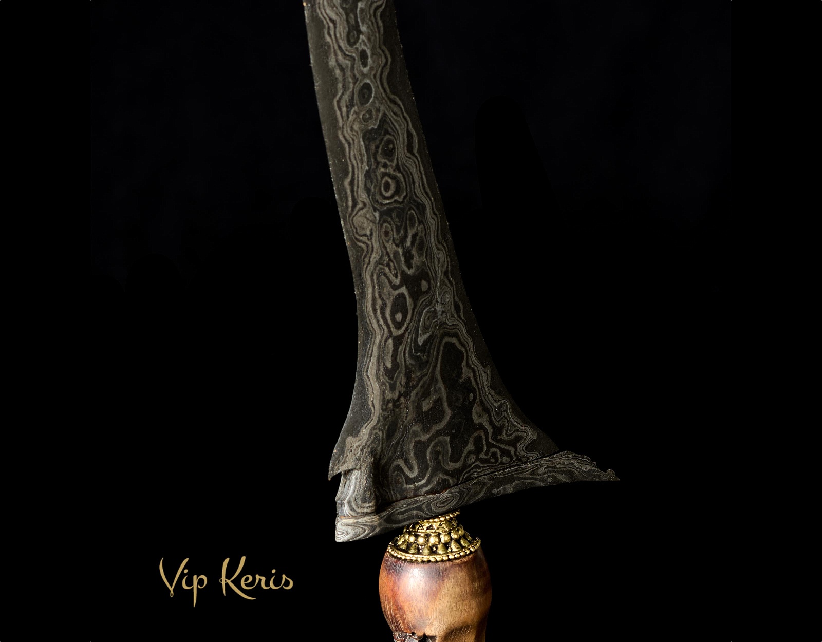 Индонезийский кинжал Крис Sempana Luk9, Волшебник фото VipKeris