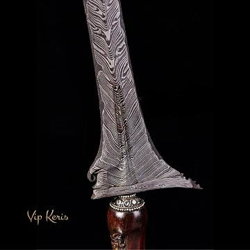 Прямой кинжал Крис Sinom, работа с кармой, стихия Вода фото vipkeris.ru