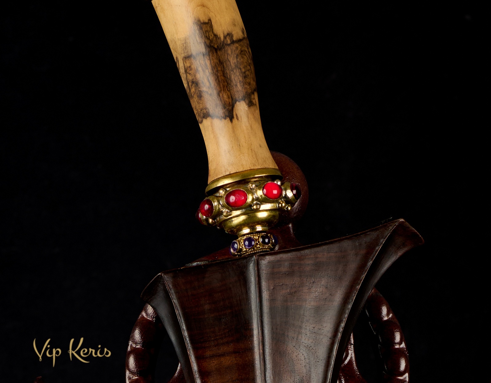 Редкий балийский кинжал Крис Mundarang, проводник. фото VipKeris