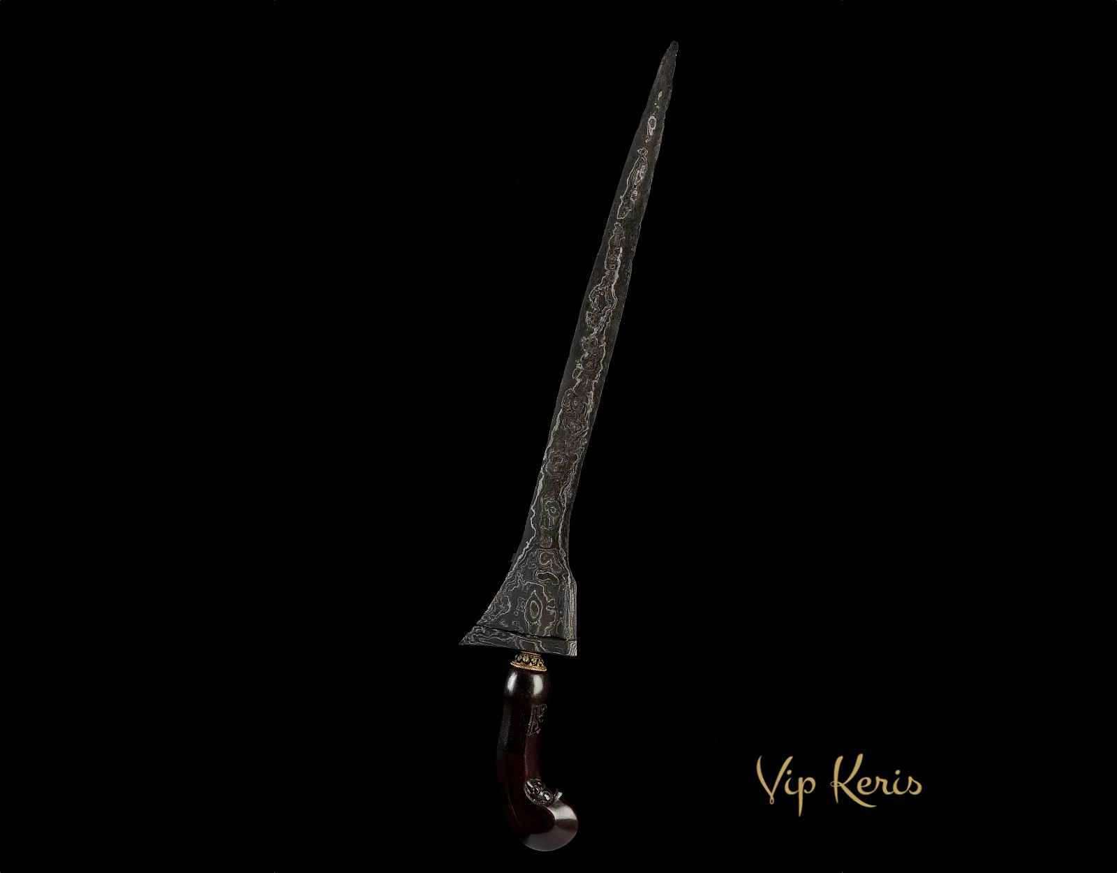 Индонезийский кинжал Крис Mahesa Lajer 15Ба фото VipKeris