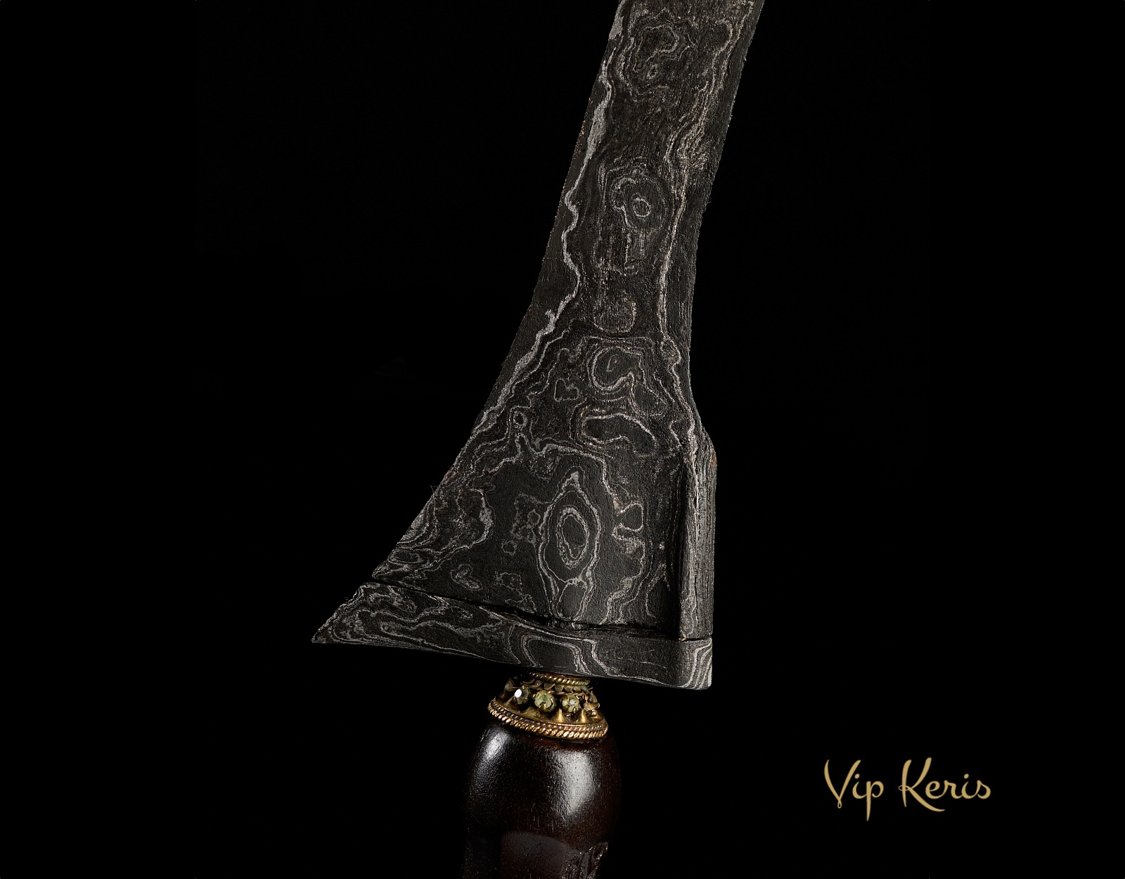 Индонезийский кинжал Крис Mahesa Lajer 15Ба фото VipKeris