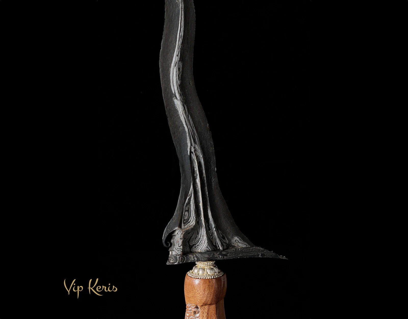 Пламевидный кинжал Крис Panimbal Luk9, мастер Огня фото VipKeris