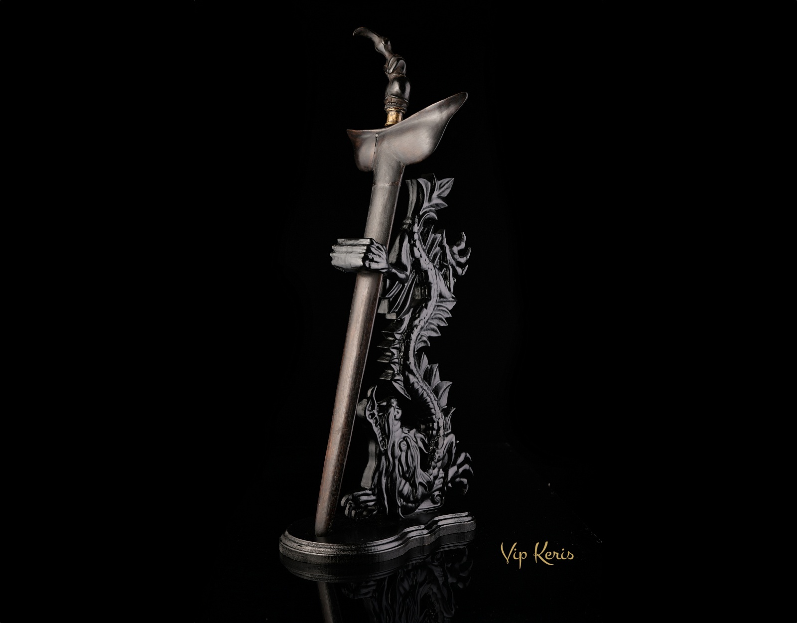 Черный Дракон Naga подставка для одного Криса. фото VipKeris