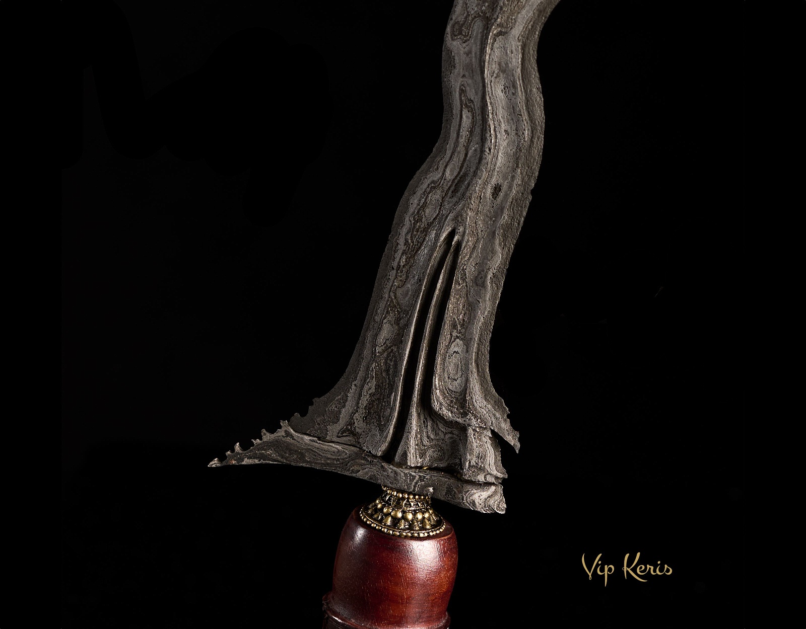 Кинжал Крис Sabuk Inten Luk11 стихия смерть, боевая магия из региона Madura фото VipKeris