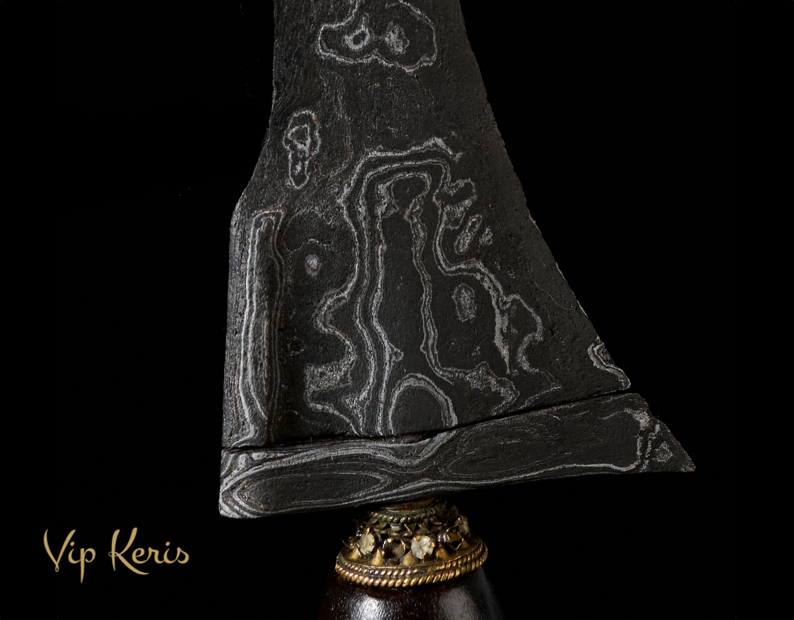 Индонезийский кинжал Крис Mahesa Lajer 15Ба фото VipKeris