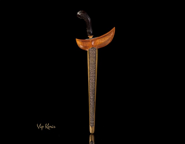Пламевидный кинжал Крис Sabuk Inten, Вода фото VipKeris