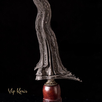 Кинжал Крис Sabuk Inten Luk11 стихия смерть, боевая магия из региона Madura фото vipkeris.ru