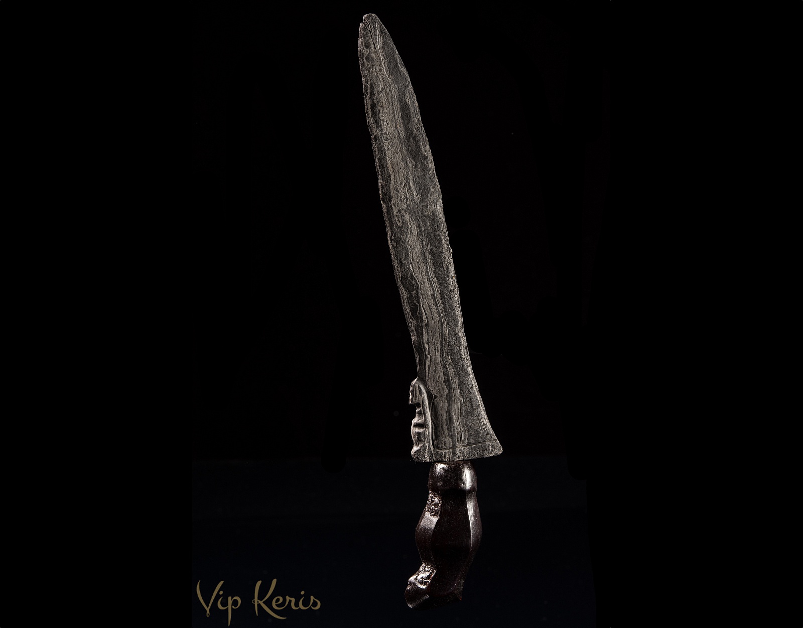 Нож Крис Phutut Sajen, Pengetatan cahaya фото VipKeris