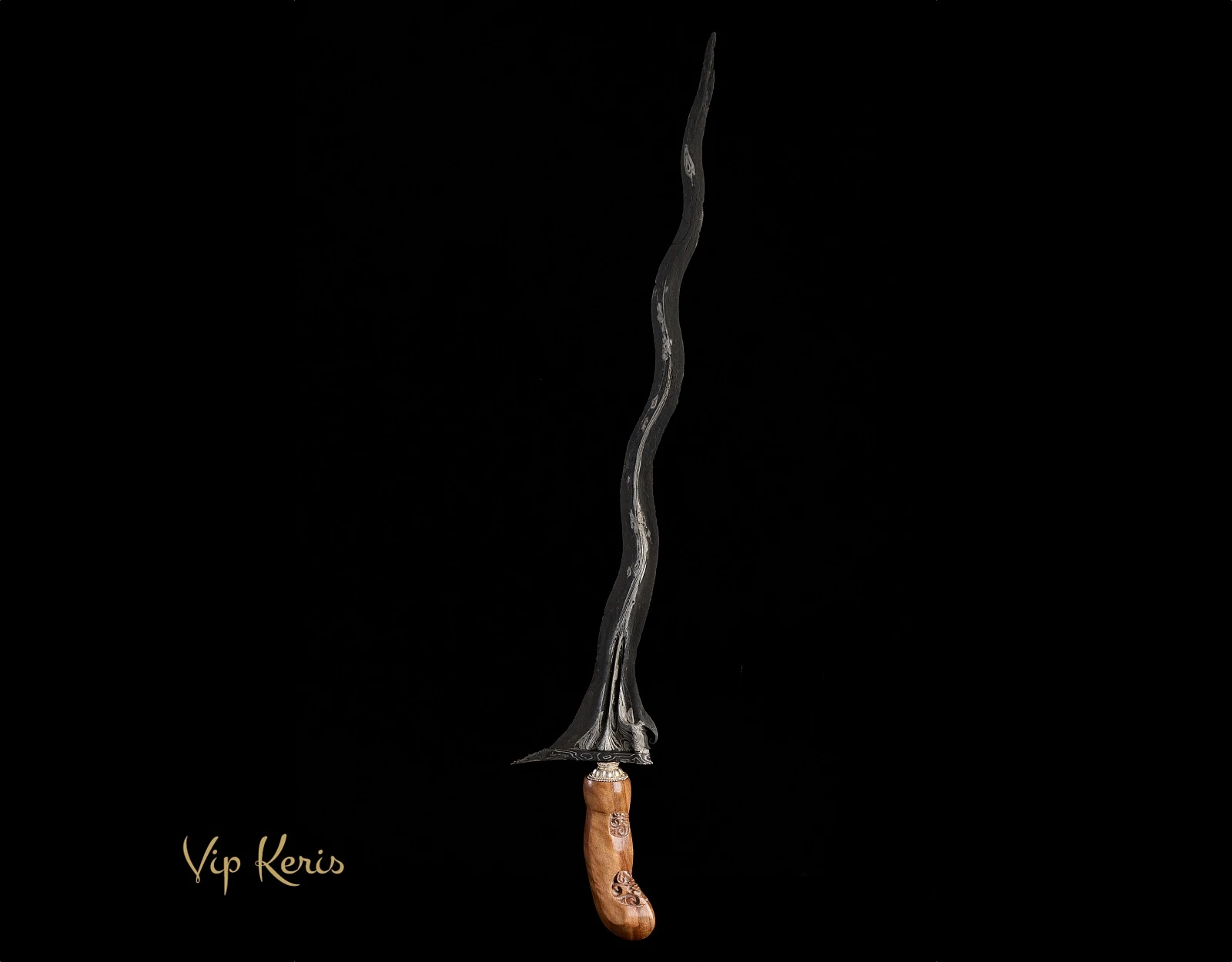 Пламевидный кинжал Крис Panimbal Luk9, мастер Огня фото VipKeris