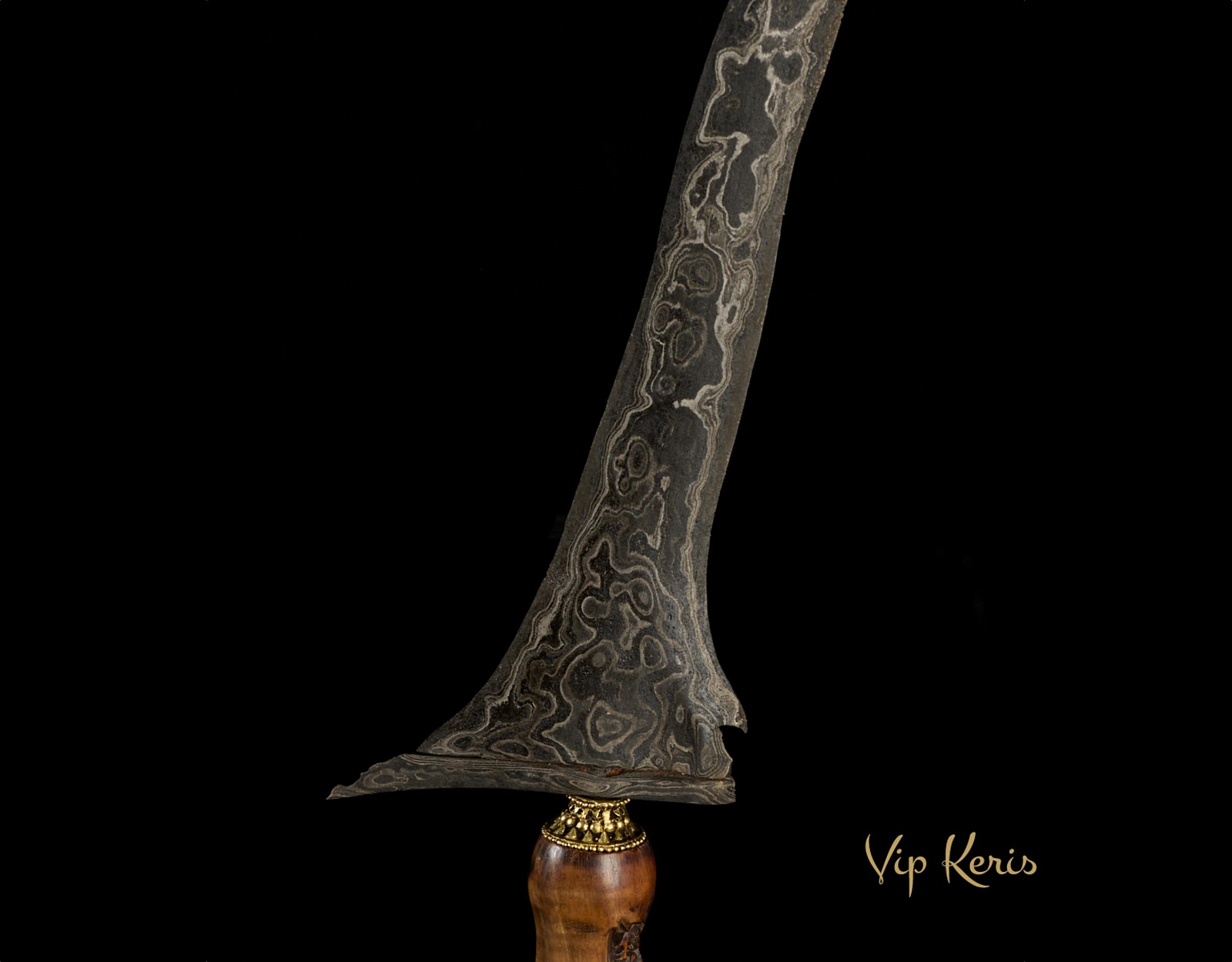 Индонезийский кинжал Крис Sempana Luk9, Волшебник фото VipKeris