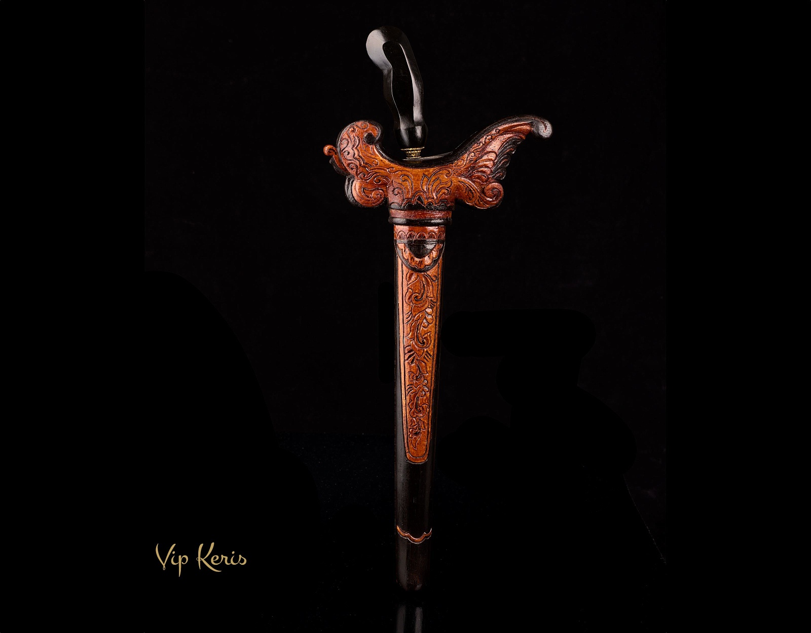 Кинжал Крис Bali Ghanesa Luk 13, благосостояние, материализация и земной силы. фото VipKeris