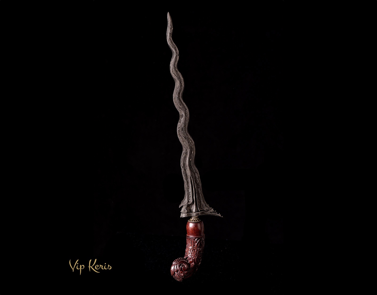 Кинжал Крис Sabuk Inten Luk11 стихия смерть, боевая магия из региона Madura фото VipKeris