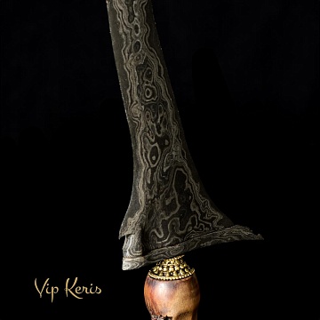 Индонезийский кинжал Крис Sempana Luk9, Волшебник фото vipkeris.ru