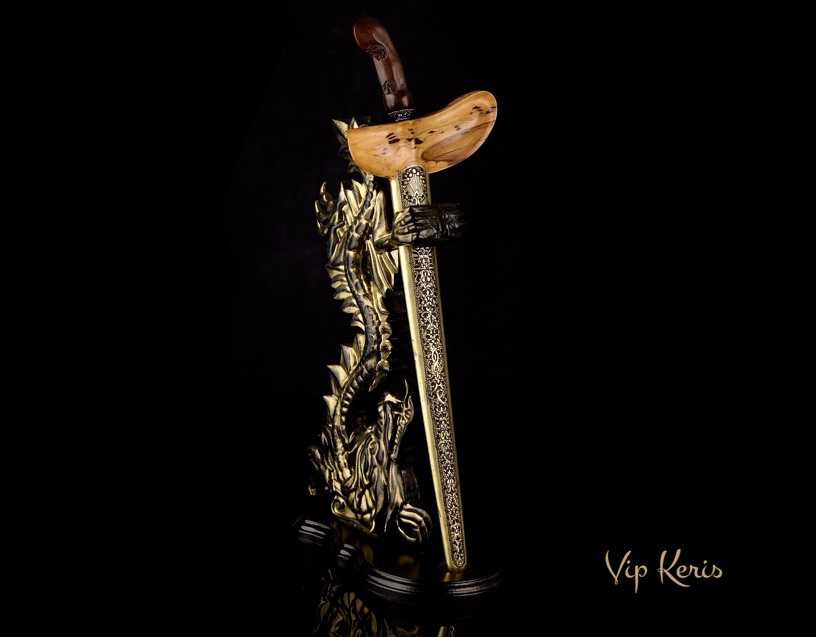 Ритуальный кинжал Крис Sabuk tampar, Демонолог. фото VipKeris