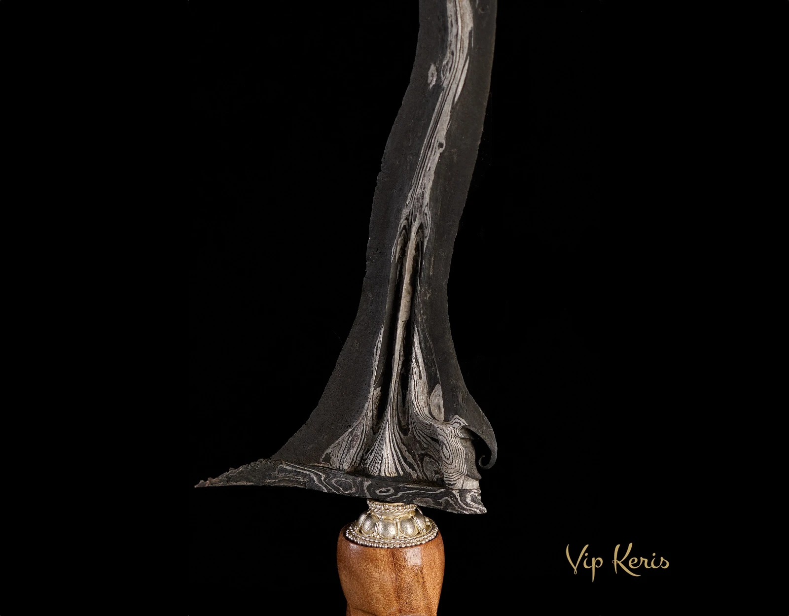 Пламевидный кинжал Крис Panimbal Luk9, мастер Огня фото VipKeris