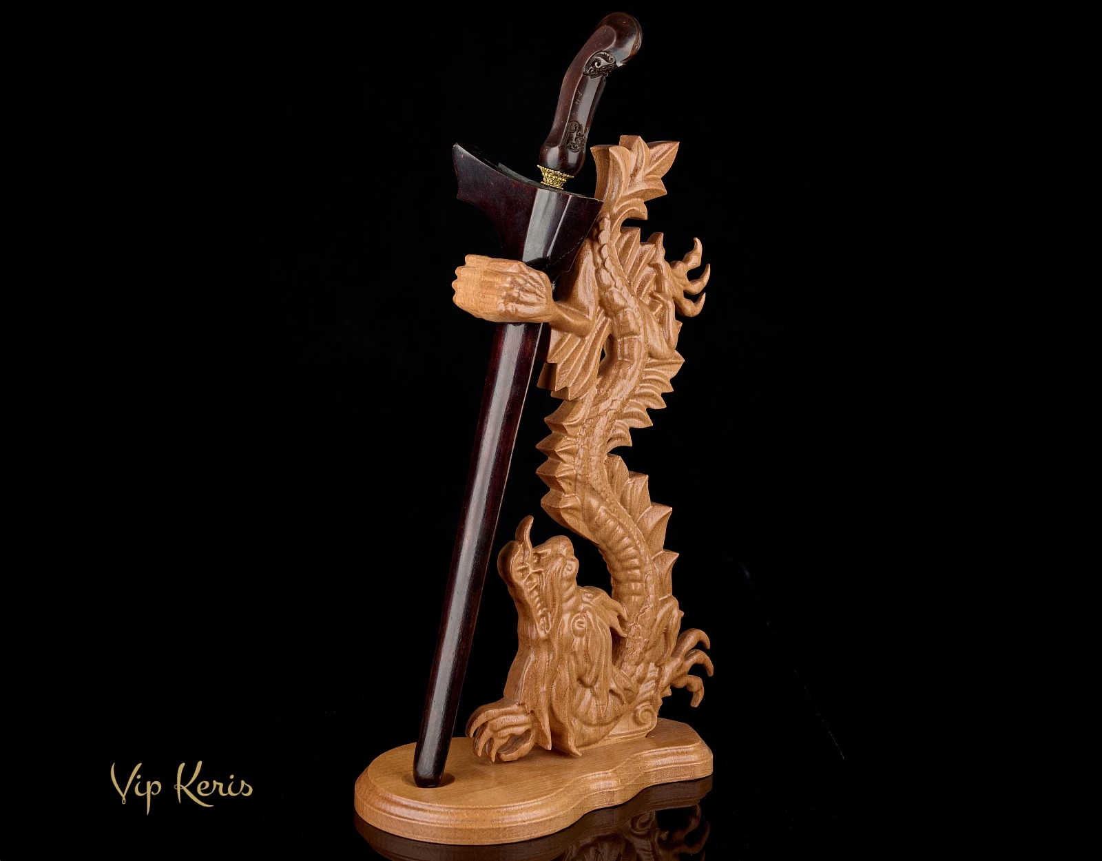 Ритуальный кинжал Крис Mahesa Ron Teki, 5 аркан. фото VipKeris