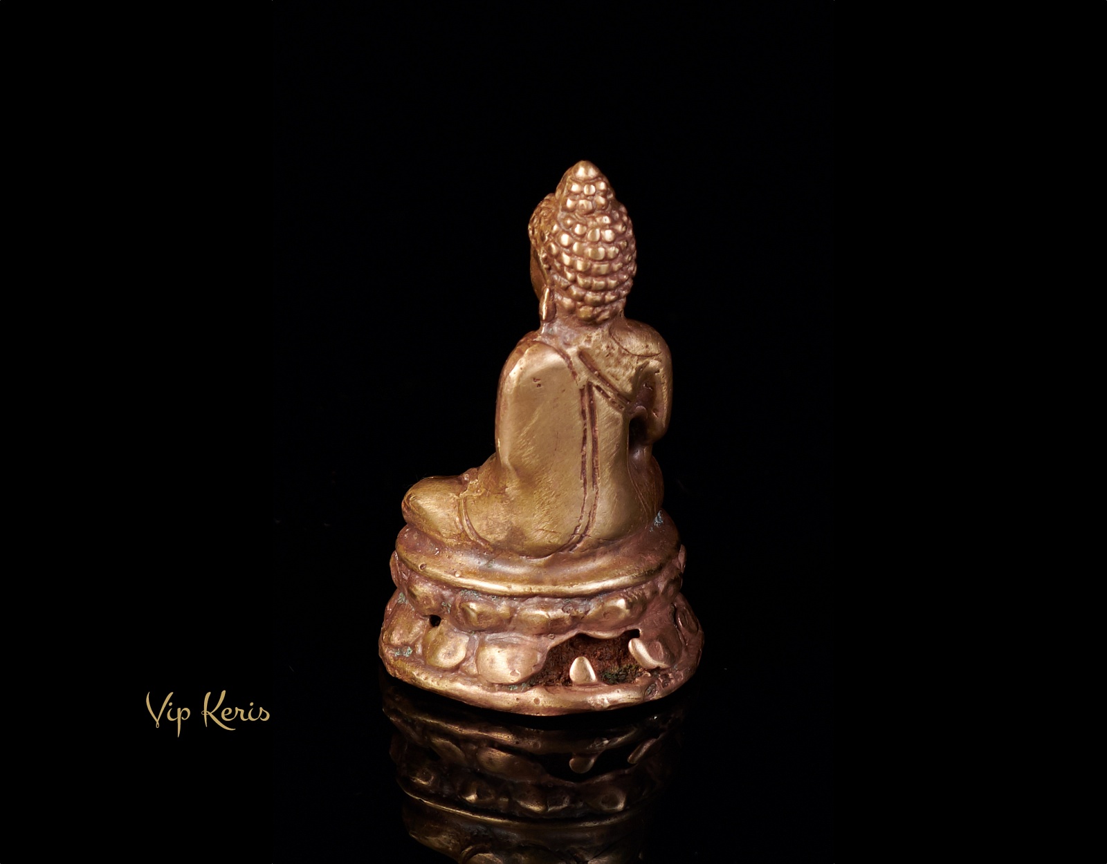 Миниатюрная старинная статуя Будды, 6см фото VipKeris