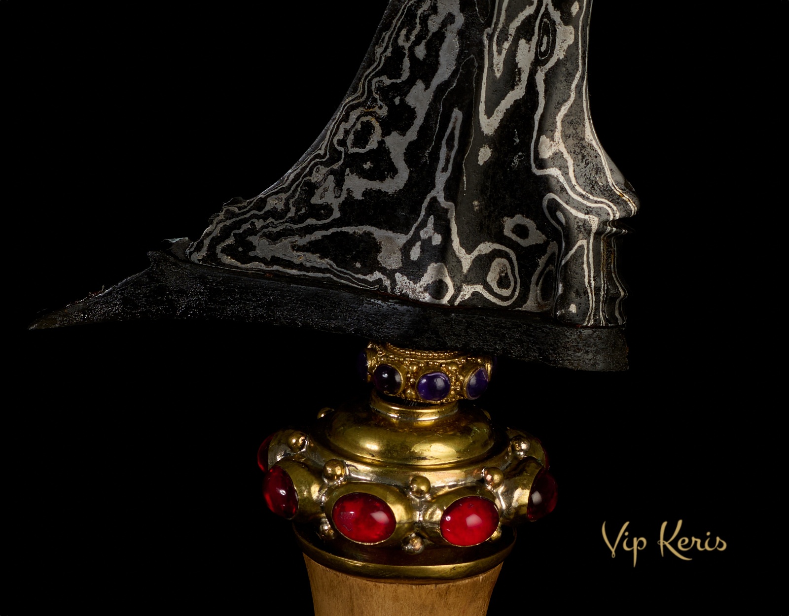 Редкий балийский кинжал Крис Mundarang, проводник. фото VipKeris