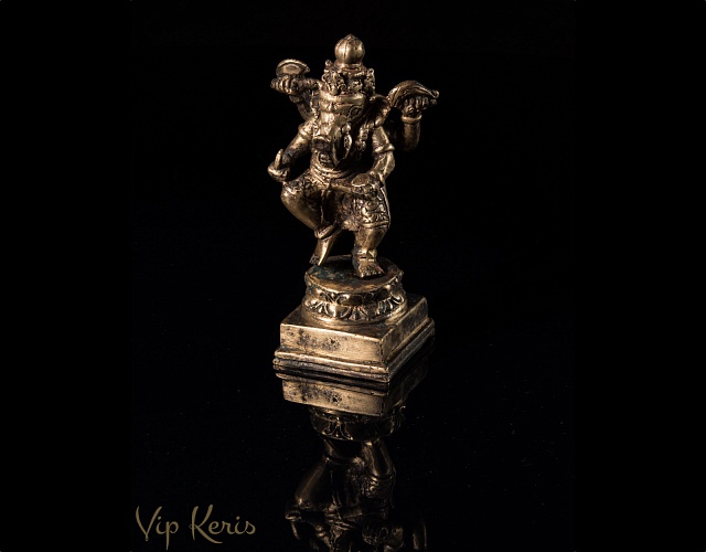 Бронзовая статуя Ганеша, 16см фото VipKeris