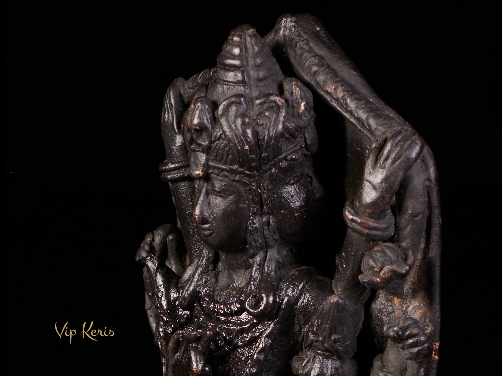 Старинная статуэтка яванской богини плодородия Dewa Sri, 19 см фото VipKeris