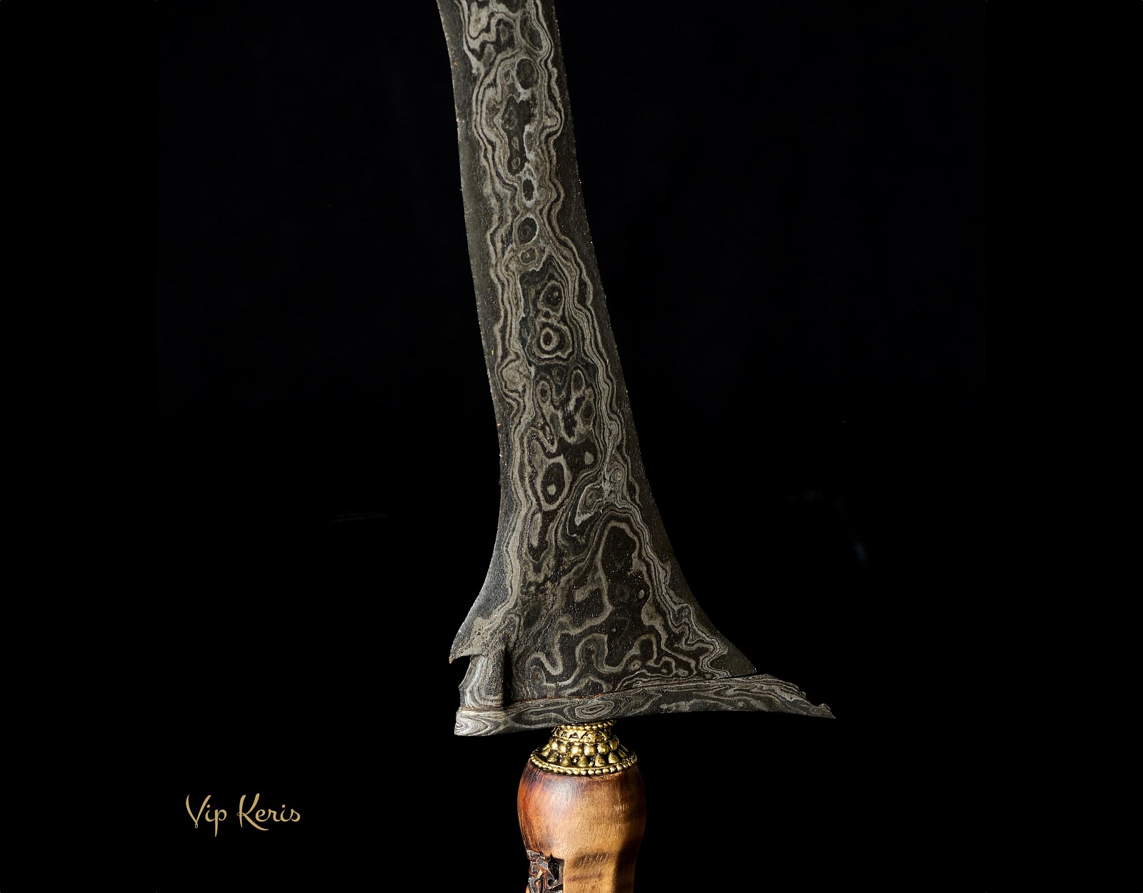 Индонезийский кинжал Крис Sempana Luk9, Волшебник фото VipKeris