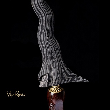 Индонезийский кинжал Крис Korowelang Luk13, Целитель, хранитель рода. фото vipkeris.ru